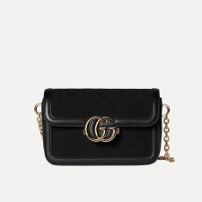 구찌 고 스몰 숄더백 블랙 826761-FAEKK-1000