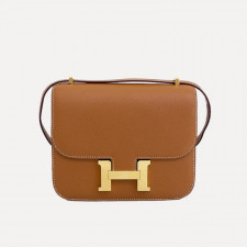 HERMES 에르메스 콘스탄스 앱송 카멜골드 금장 H083905CC37