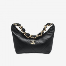 CHANEL 샤넬 금장 호보백
